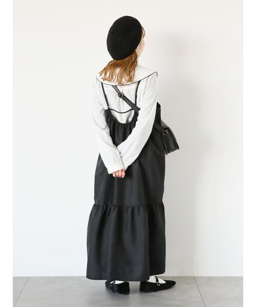 ehka sopo（エヘカソポ）の「ティアードキャミワンピース（ワンピース