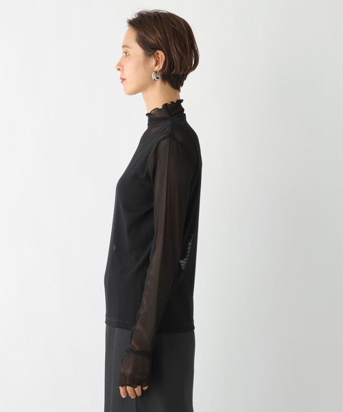 LEPSIM（レプシィム）の「ストライプシアーインナー　997053（Tシャツ/カットソー・レディース・ブルー/ブラック/オフホワイト・FREE）」の17枚目の写真