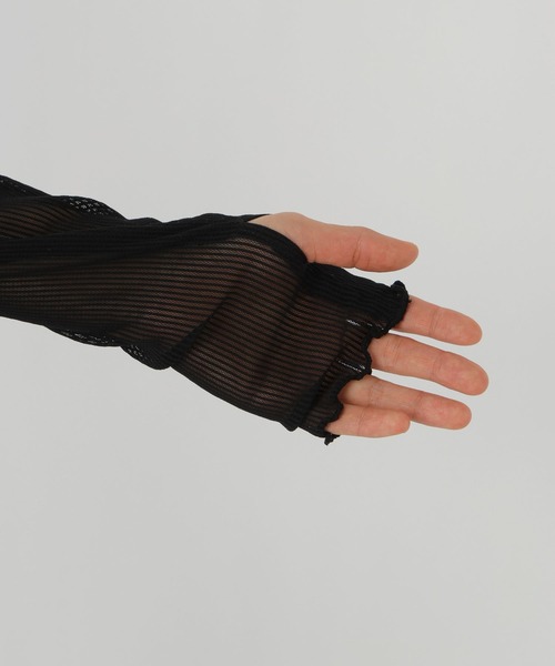 LEPSIM（レプシィム）の「ストライプシアーインナー　997053（Tシャツ/カットソー・レディース・ブルー/ブラック/オフホワイト・FREE）」の21枚目の写真