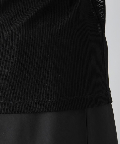 LEPSIM（レプシィム）の「ストライプシアーインナー　997053（Tシャツ/カットソー・レディース・ブルー/ブラック/オフホワイト・FREE）」の22枚目の写真