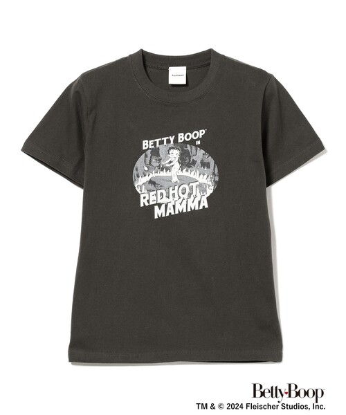 Ray BEAMS（レイビームス）の「Betty Boop(TM) × Ray BEAMS / Red Hot Mamma Tシャツ（Tシャツ/カットソー・レディース・ブラック・ONE SIZE）」の6枚目の写真