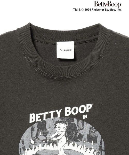 Ray BEAMS（レイビームス）の「Betty Boop(TM) × Ray BEAMS / Red Hot Mamma Tシャツ（Tシャツ/カットソー・レディース・ブラック・ONE SIZE）」の7枚目の写真
