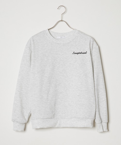 Chick(チック)の「▲Sweat Set Up / スウェットセットアップ(ルームウェア/パジャマ・レディース・グレー・M/L/XL)」の15枚目の写真