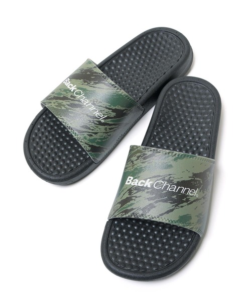Back Channel（バックチャンネル）の「GHOSTLION CAMO SHOWER SANDALS