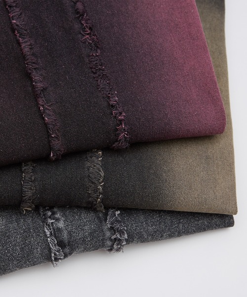 improves(インプローブス)の「フリンジ加工 デニム バギーパンツ(デニムパンツ・メンズ・ブラック/ブラック系/ブラック系1・MEDIUM/LARGE)」の12枚目の写真