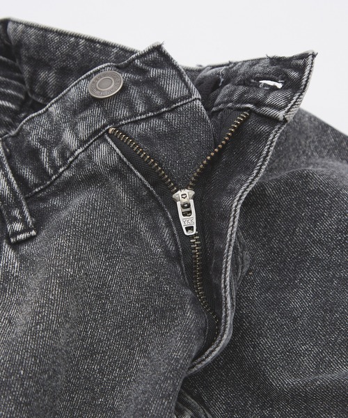 improves(インプローブス)の「フリンジ加工 デニム バギーパンツ(デニムパンツ・メンズ・ブラック/ブラック系/ブラック系1・MEDIUM/LARGE)」の15枚目の写真