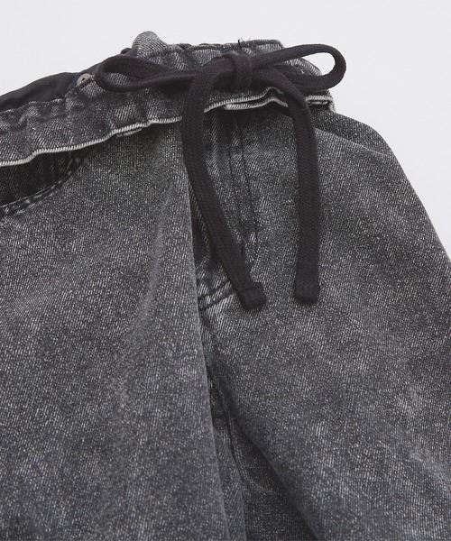 improves(インプローブス)の「フリンジ加工 デニム バギーパンツ(デニムパンツ・メンズ・ブラック/ブラック系/ブラック系1・MEDIUM/LARGE)」の16枚目の写真