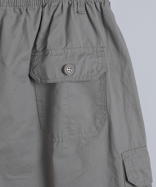 aimoha(アイモハ)の「aimoha men BASIC CARGO SHORTS べシックカーゴショートパンツ(カーゴパンツ・メンズ・ベージュ/ブラック/グレー・X-LARGE/XXX-LARGE/XX-LARGE/LARGE)」の12枚目の写真