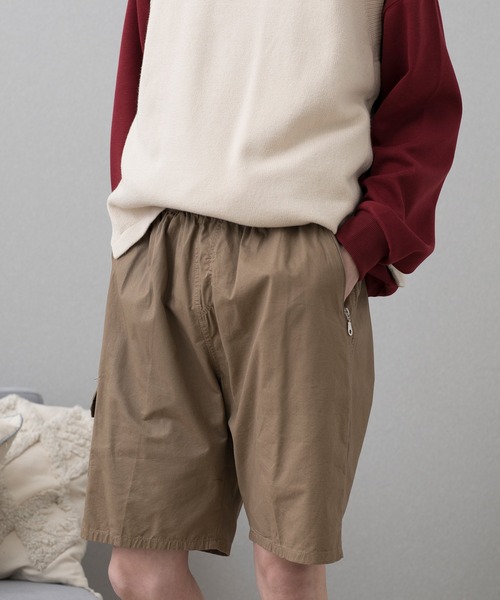 aimoha(アイモハ)の「aimoha men BASIC CARGO SHORTS べシックカーゴショートパンツ(カーゴパンツ・メンズ・ベージュ/ブラック/グレー・X-LARGE/XXX-LARGE/XX-LARGE/LARGE)」の20枚目の写真