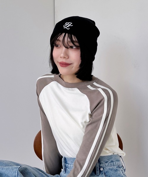 cfcl ビーニー　黒　ニット帽 ADVANCE アドバンス COTTON ACRYL BEANIE BLACK ブラック 黒