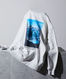 Foxfire | Foxfire/フォックスファイヤー 別注 Foxfire プリントクルーネック スウェット/朝釣り/バックプリント/リラックスフィット(スウェット)