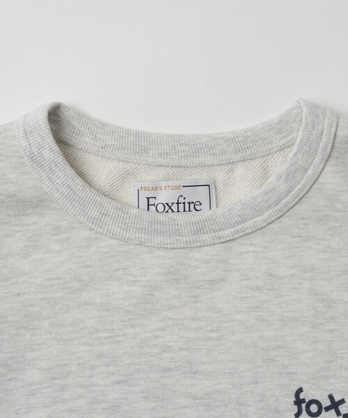 Foxfire（フォックスファイヤー）の「Foxfire/フォックスファイヤー 別注 Foxfire プリントクルーネック スウェット/朝釣り/バックプリント/リラックスフィット（スウェット・メンズ・チャコールグレー/ブルー/グレー/ライトグレー・MEDIUM/LARGE）」の7枚目の写真