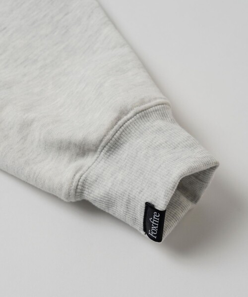 Foxfire（フォックスファイヤー）の「Foxfire/フォックスファイヤー 別注 Foxfire プリントクルーネック スウェット/朝釣り/バックプリント/リラックスフィット（スウェット・メンズ・チャコールグレー/ブルー/グレー/ライトグレー・MEDIUM/LARGE）」の11枚目の写真