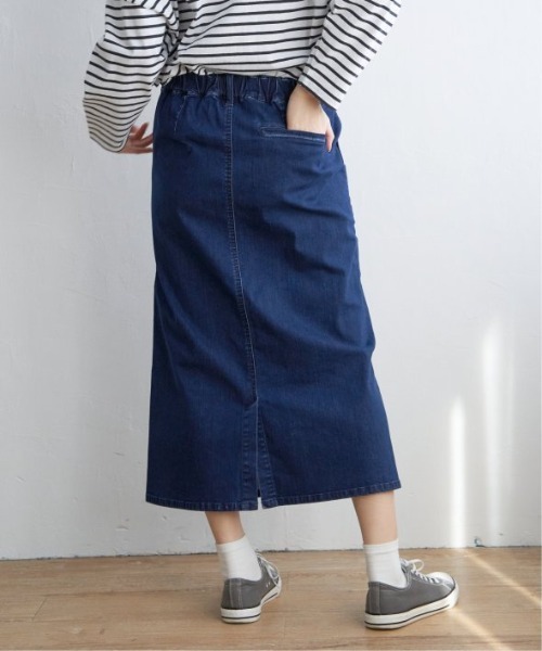 LBC(エルビーシー)の「サラヒヤプラスIラインスカート(スカート・レディース・ホワイト/ブラック/ダークオリーブ/ネイビー・M/L)」の14枚目の写真