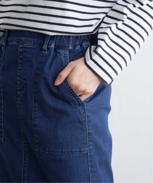 LBC(エルビーシー)の「サラヒヤプラスIラインスカート(スカート・レディース・ホワイト/ブラック/ダークオリーブ/ネイビー・M/L)」の17枚目の写真