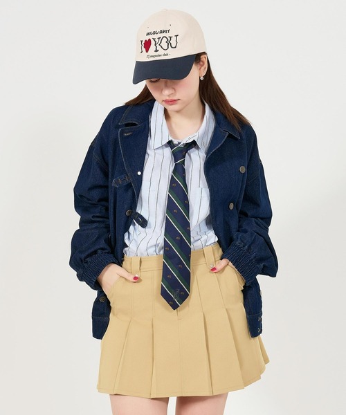 バイカラーコットンキャップTINA：JOJUN