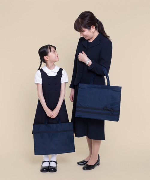 CHOPIN(ショパン)の「【 お受験 自立型 保護者 ママバッグ 】ビッグトート(トートバッグ・レディース・ネイビー・FREE)」の7枚目の写真