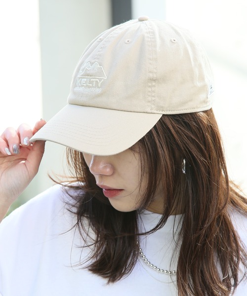 KELTY（ケルティ）の「【KELTY】エンブロイダリー パネル キャップ KE24115018（キャップ・レディース・ベージュ/オリーブ/オレンジ/ブラック・FREE）」の9枚目の写真