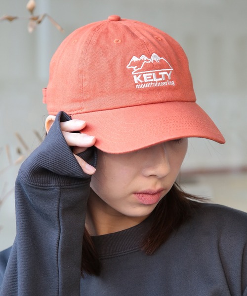 KELTY（ケルティ）の「【KELTY】エンブロイダリー パネル キャップ KE24115018（キャップ・レディース・ベージュ/オリーブ/オレンジ/ブラック・FREE）」の15枚目の写真
