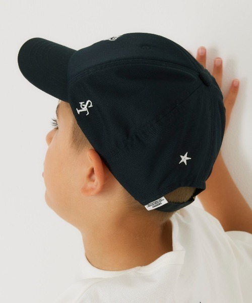 Smoothy（スムージー）の「SMOOTHY Tennis Club Cap / スムージー テニスクラブキャップ（キャップ・キッズ・エメラルド/ベージュ/ネイビー・フリー）」の8枚目の写真