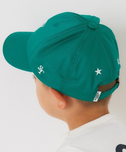 Smoothy（スムージー）の「SMOOTHY Tennis Club Cap / スムージー テニスクラブキャップ（キャップ・キッズ・エメラルド/ベージュ/ネイビー・フリー）」の7枚目の写真