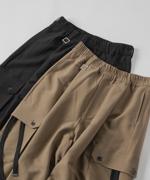 Parachute Wide Cargo Pants - パラシュートワイドカーゴパンツ