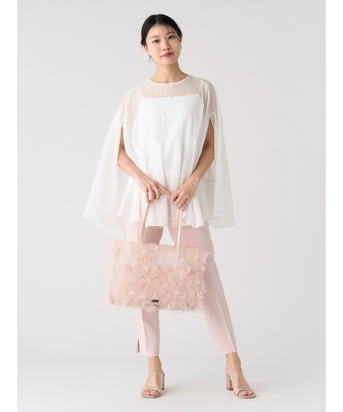 CELFORD（セルフォード）の「フレアケープブラウス（シャツ/ブラウス