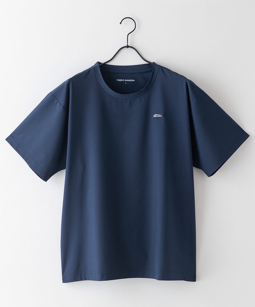 ragged mountain(ラギットマウンテン)の「【RAGGED MOUNTAIN/ラギットマウンテン】 HENNIKER クイックドライTシャツ(Tシャツ/カットソー・メンズ・ネイビー/ブラック/チャコールグレー・MEDIUM/X-LARGE/LARGE)」の12枚目の写真