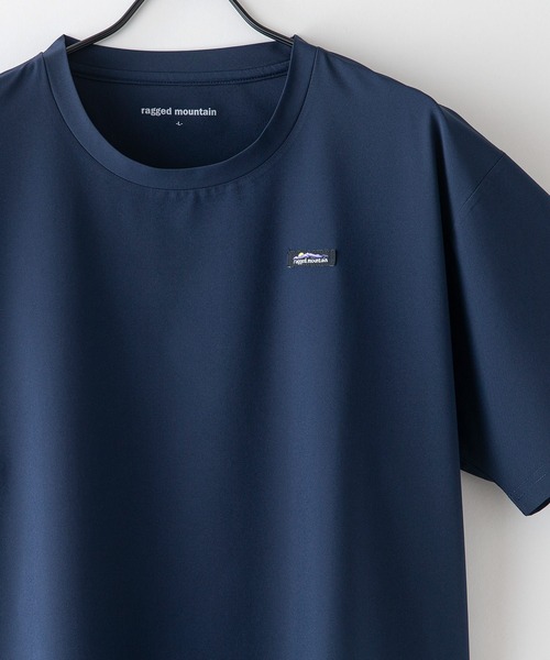 ragged mountain(ラギットマウンテン)の「【RAGGED MOUNTAIN/ラギットマウンテン】 HENNIKER クイックドライTシャツ(Tシャツ/カットソー・メンズ・ネイビー/ブラック/チャコールグレー・MEDIUM/X-LARGE/LARGE)」の10枚目の写真