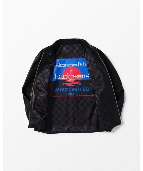 WHIZLIMITED(ウィズリミテッド)の「LEATHER JACKET / blackmeans x WHIZLIMITED(ライダースジャケット・メンズ・ブラック・LARGE)」の4枚目の写真