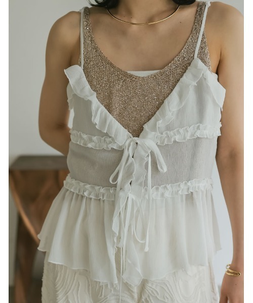 Re:EDIT（リエディ）の「[2024 SUMMER COLLECTION][森カンナさん着用