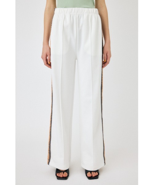 MOUSSY（マウジー）の「CROCHET SIDE LINE パンツ（その他パンツ・レディース・ホワイト/ネイビー・2/1）」の13枚目の写真