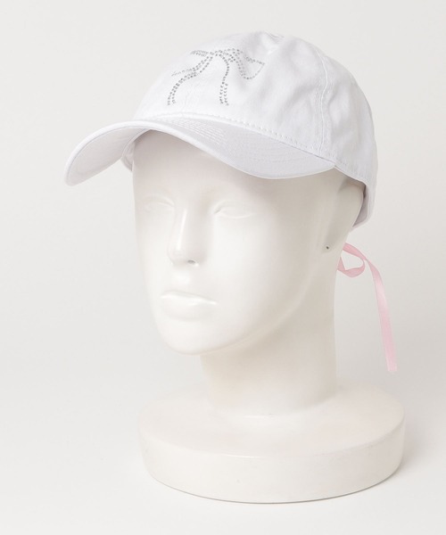 うさこ様 売約済　　　　　marinco maringo リボンキャップ フリル セール】 バレエコア風リボンキャップ （キャップ）｜ESPERANZA