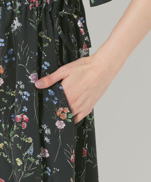 【セール】【HIBIYA KADAN】プリントワンピース（ワンピース）｜S.ESSENTIALS（エスエッセンシャルズ）