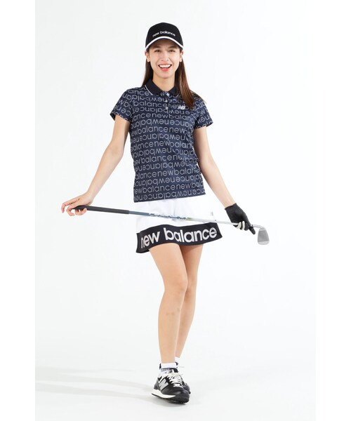 New Balance Golf(ニューバランスゴルフ)の「【new balance golf】ラメロゴ インナーパンツ付き ジャージー スカート (WOMENS SPORT)(スカート・レディース・ホワイト/ブラック/ブルー系その他2・SMALL/MEDIUM/LARGE)」の15枚目の写真