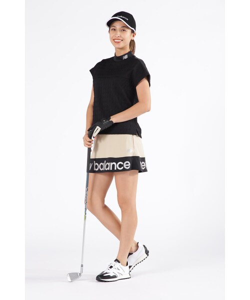 New Balance Golf(ニューバランスゴルフ)の「【new balance golf】ラメロゴ インナーパンツ付き ジャージー スカート (WOMENS SPORT)(スカート・レディース・ホワイト/ブラック/ブルー系その他2・SMALL/MEDIUM/LARGE)」の10枚目の写真