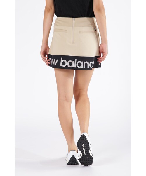 New Balance Golf(ニューバランスゴルフ)の「【new balance golf】ラメロゴ インナーパンツ付き ジャージー スカート (WOMENS SPORT)(スカート・レディース・ホワイト/ブラック/ブルー系その他2・SMALL/MEDIUM/LARGE)」の8枚目の写真