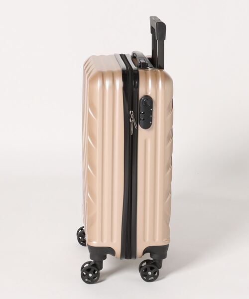florist（フローリスト）の「【改良版】丈夫で軽いスマートなキャリーケース/キャリーバッグ/スーツケース（スーツケース/キャリーバッグ・レディース・ピンクゴールド/シャンパン/シルバー/ブラック・M size）」の17枚目の写真