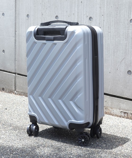 florist（フローリスト）の「【改良版】丈夫で軽いスマートなキャリーケース/キャリーバッグ/スーツケース（スーツケース/キャリーバッグ・レディース・ピンクゴールド/シャンパン/シルバー/ブラック・M size）」の9枚目の写真