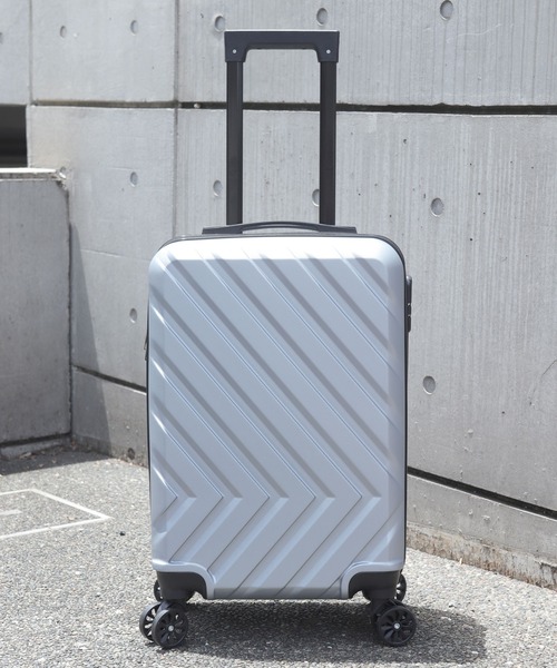 florist（フローリスト）の「【改良版】丈夫で軽いスマートなキャリーケース/キャリーバッグ/スーツケース（スーツケース/キャリーバッグ・レディース・ピンクゴールド/シャンパン/シルバー/ブラック・M size）」の10枚目の写真