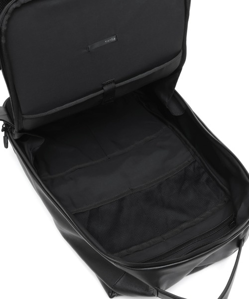 YArKA（ヤーカ）の「【YArKA/ヤーカ】real leather square flap back pack [Alnitak4] / リアルレザー四角フラップバックパック(リュック)（バックパック/リュック・レディース・ブラック・FREE）」の19枚目の写真