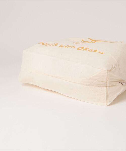 チャイハネ（チャイハネ）の「【チャイハネ】さすらいネコおかか 巾着エコバッグ（エコバッグ/サブバッグ・レディース・ブラック/ブラウン/グリーン・FREE）」の10枚目の写真