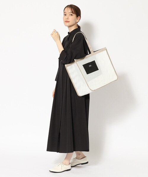 HIROKO HAYASHI(ヒロコハヤシ)の「◆GRIGLIA(グリリア)トートバッグ(トートバッグ・レディース・グリーン系その他5/ホワイト系5・00)」の3枚目の写真