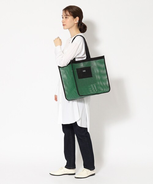 HIROKO HAYASHI(ヒロコハヤシ)の「◆GRIGLIA(グリリア)トートバッグ(トートバッグ・レディース・グリーン系その他5/ホワイト系5・00)」の7枚目の写真