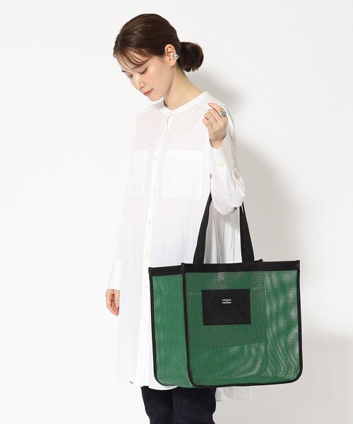 HIROKO HAYASHI(ヒロコハヤシ)の「◆GRIGLIA(グリリア)トートバッグ(トートバッグ・レディース・グリーン系その他5/ホワイト系5・00)」の10枚目の写真