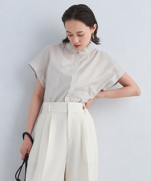 平和屋着物○九寸名古屋帯 刺繍 貝合わせ枝花文 金彩 正絹 逸品 CAAY9989hy