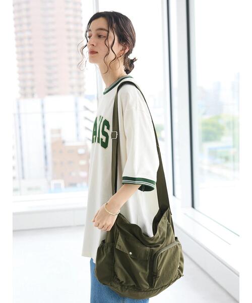 CRAFT STANDARD BOUTIQUE（クラフトスタンダードブティック）の「ミリタリーマルチポケットショルダー（ショルダーバッグ・レディース・ブラック/オリーブ・FREE）」の6枚目の写真