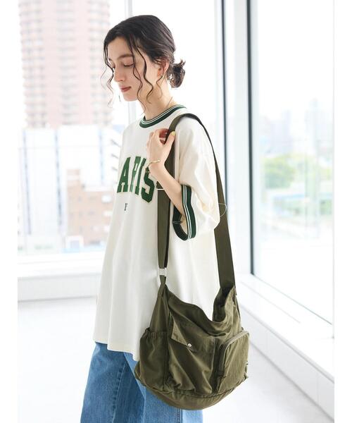 CRAFT STANDARD BOUTIQUE（クラフトスタンダードブティック）の「ミリタリーマルチポケットショルダー（ショルダーバッグ・レディース・ブラック/オリーブ・FREE）」の7枚目の写真