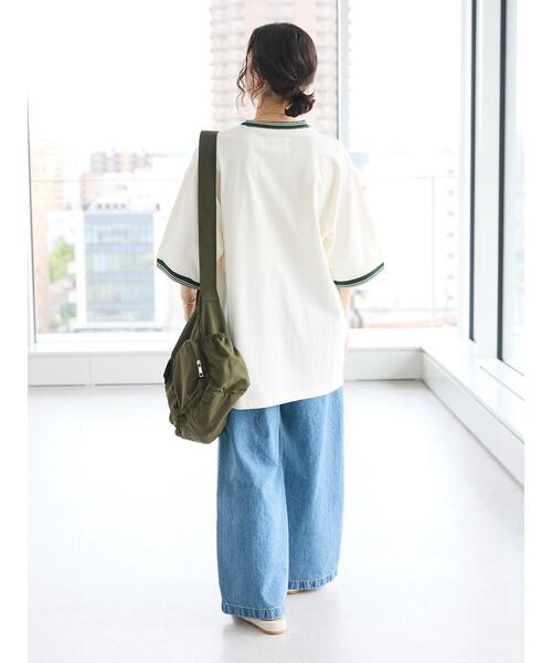 CRAFT STANDARD BOUTIQUE（クラフトスタンダードブティック）の「ミリタリーマルチポケットショルダー（ショルダーバッグ・レディース・ブラック/オリーブ・FREE）」の10枚目の写真