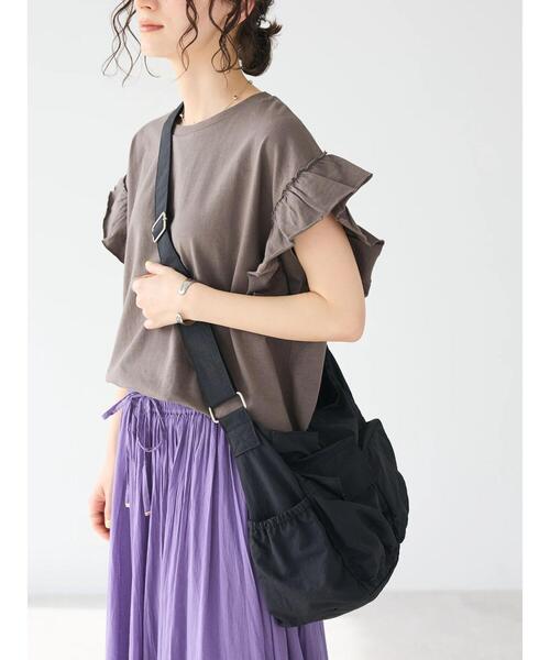 CRAFT STANDARD BOUTIQUE（クラフトスタンダードブティック）の「ミリタリーマルチポケットショルダー（ショルダーバッグ・レディース・ブラック/オリーブ・FREE）」の11枚目の写真
